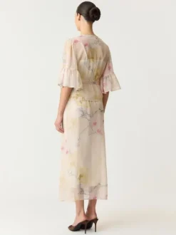 YASBLOMINA 2/4 ANKLE DRESS - SHOW