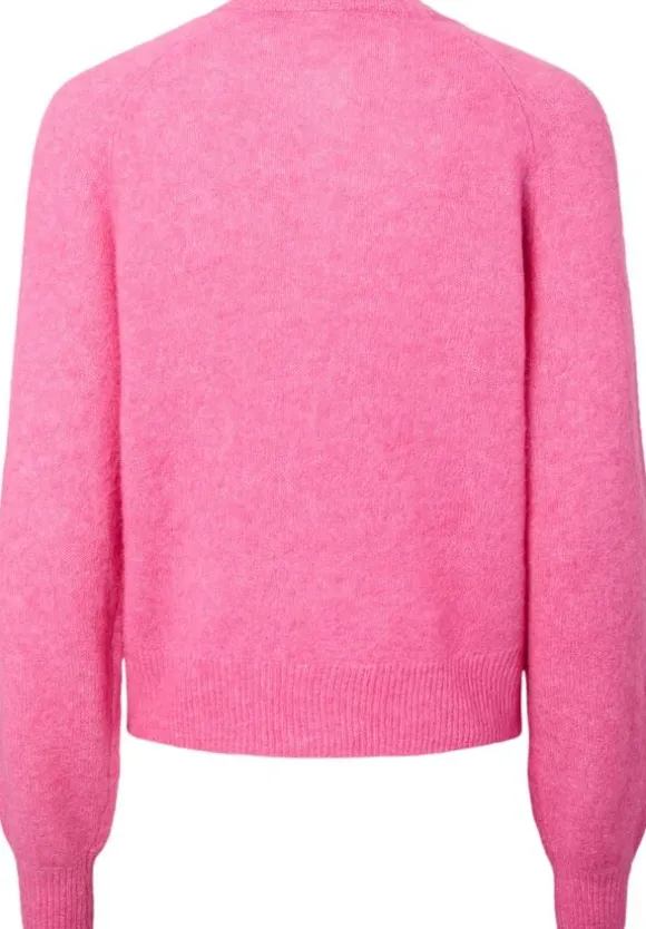 YASJOHI LS WOOL BLEND CARDIGAN S. N