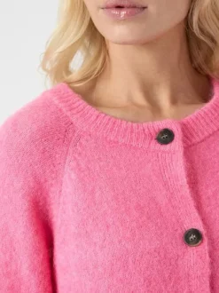 YASJOHI LS WOOL BLEND CARDIGAN S. N