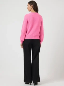 YASJOHI LS WOOL BLEND CARDIGAN S. N