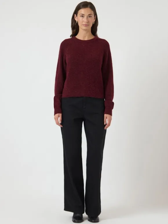 YASJOHI LS WOOL KNIT PULLOVER S. NO