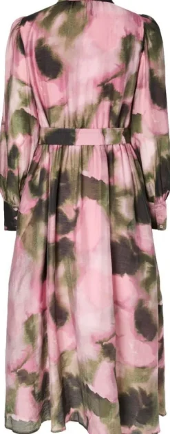 YASRINARO LS LONG SHIRT DRESS - EX