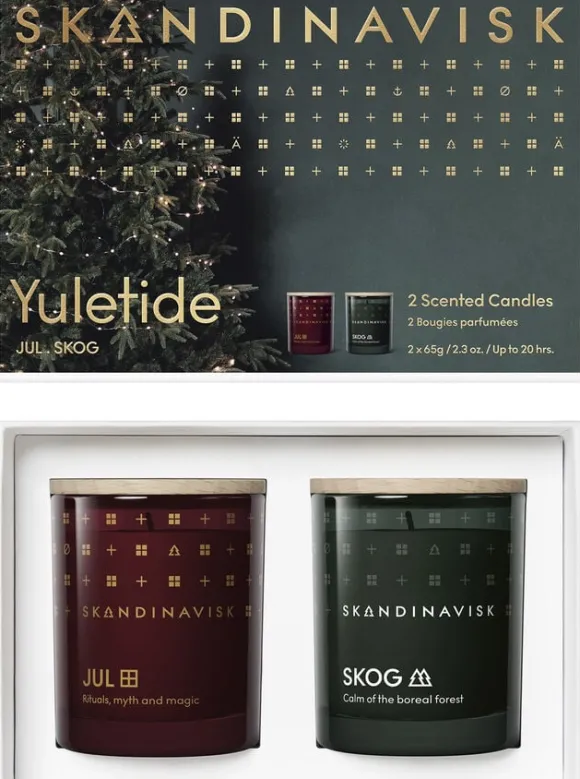 Yuletide Scented Candle Giftset 65g x 2