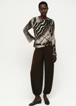 Zebra print blouse