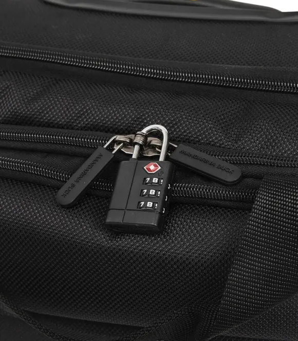 ZEPHYR ROLLING TOTE / BLACK